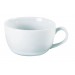 Porcelite White Bowl Shaped Cups 25cl/9oz