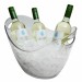 Plastic Champagne / Wine Bucket Clear 8Ltr
