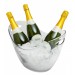 Plastic Champagne / Wine Bucket Clear 8Ltr
