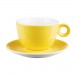 Costa Verde Café Yellow Saucer 16cm 