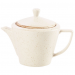 Porcelite Seasons Oatmeal Conic Teapot 18oz / 50cl    