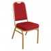 Bolero Squared Back Banqueting Chair Red 