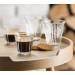 La Rochère Zinc Glass Coffee Cups 3.5oz / 10cl 