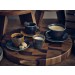 Terra Porcelain Cinder Black Coffee Cup 10oz / 28.5cl 