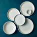 Terra Porcelain Pearl Rectangular Platter 36 x 16.5cm 