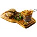 Olive Wood Serving Board with Groove 40 x 21cm