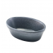 Forge Graphite Stoneware Oval Pie Dish 16cm 