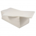 White Lunch Napkins 2ply 8 Fold 32cm