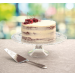 Vidivi Burano Glass Footed Cake Stand 33cm