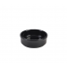 Genware Porcelain Black Round Dishes 4inch / 10cm