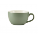 Genware Porcelain Matt Sage Bowl Shaped Cup 3oz/9cl