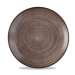 Churchill Stonecast Raw Brown Coupe Plate 26cm