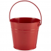 Stainless Steel Serving Bucket Red 16cm 