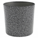 Hammered Silver Effect Stainless Steel Serving Cup 8.5cm 