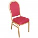 Bolero Arched Back Banquet Chairs Red