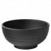 Spirit Melamine Footed Bowls Black 7.5inch / 19cm 