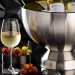 Satin Double Wall Wine Cooler / Punch Bowl 37 x 26cm 