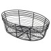 Genware Wire Basket Oval 25.5 x 16 x 8cm