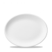 Churchill Whiteware Oval Plate / Platter 34cm 