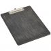 Wooden Menu Clipboard A4 Black 24 x 32 x 0.6cm